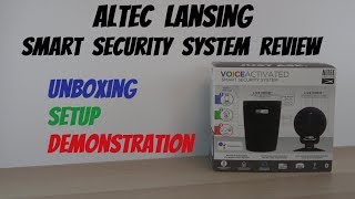 Altec Lansing Voice Activated Smart Security System Review screenshot 2