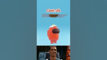 Different Clothes Simulation in Blender #blender #animation #3d #blenderforbegginer