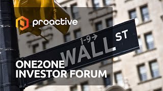 Proactive ONE2ONE Virtual Investor Forum - North America, 28th July 2020 1pm EST