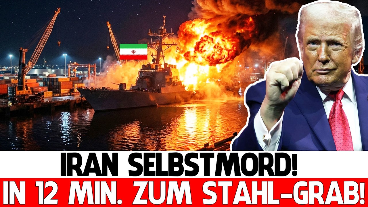 US-Navy pulverisiert 14 Iran-Boote: In 12 Min. versenkt!