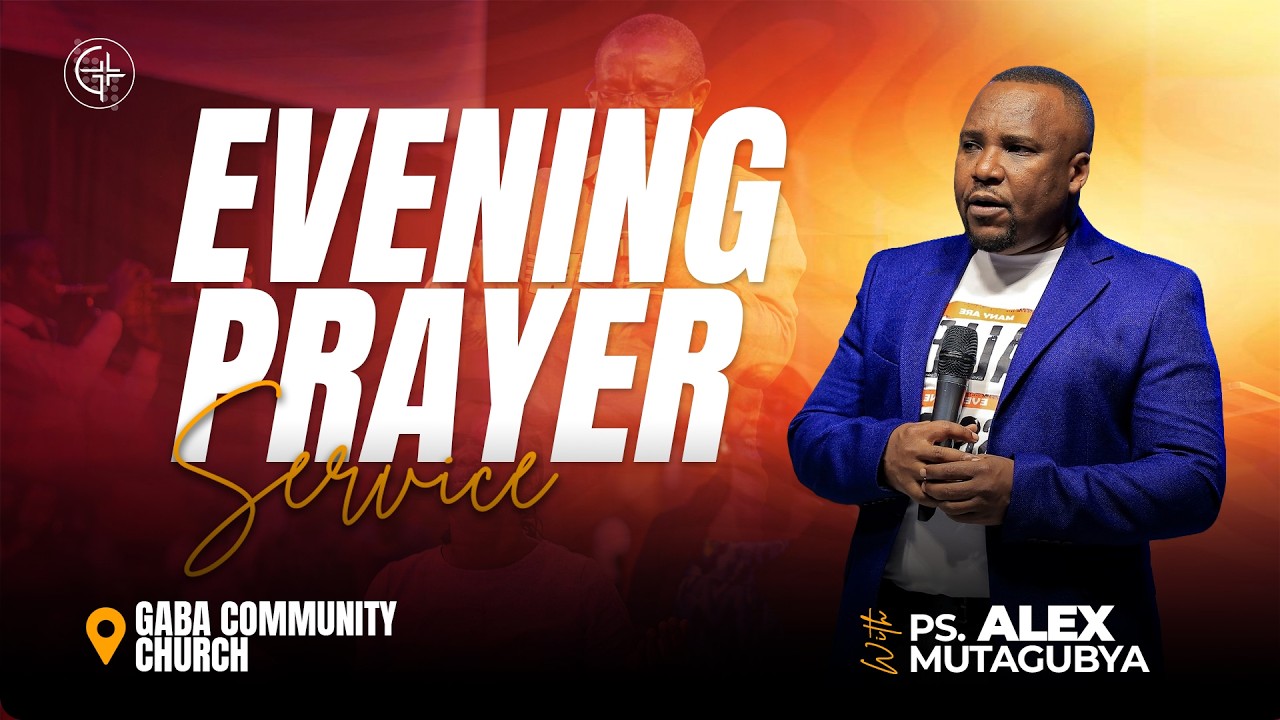 🔴 Evening Prayer service | Ps. Alex Mutagubya