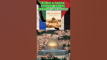 INILAH 4 FAKTA NEGARA ISRAEL YANG JARANG DIKETAHUI