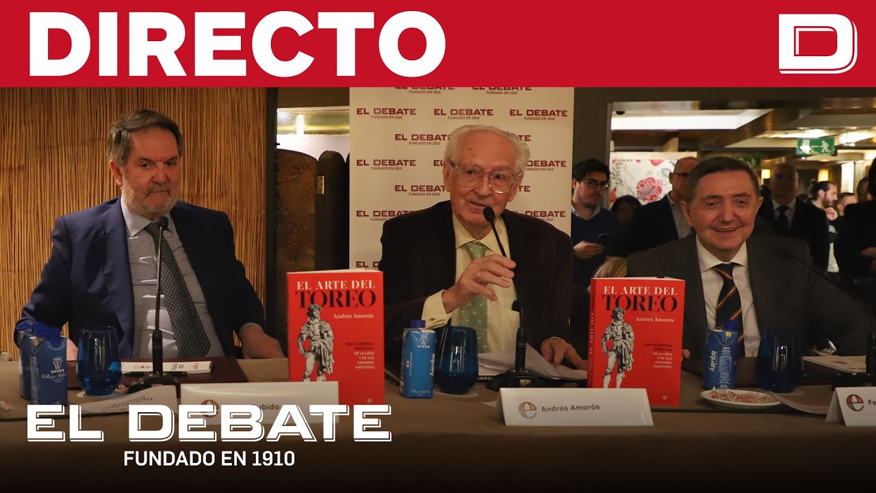 DIRECTO | Bieito Rubido y Jiménez Losantos presentan el libro de Amorós 'Se canta lo que se pierde'