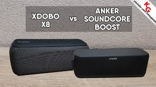 🔊 XDOBO X8 VS ANKER SOUNDCORE BOOST. Сравнение Bluetooth колонок ANKER и XDOBO