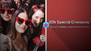 20k Special Video Star GIVEAWAY (20+ cc’s, shakes, presets & MORE)