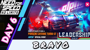 Need For Speed NoLimits | Porsche Cayenne Turbo GT | Day 6 Bravo | Leadership Gaming
