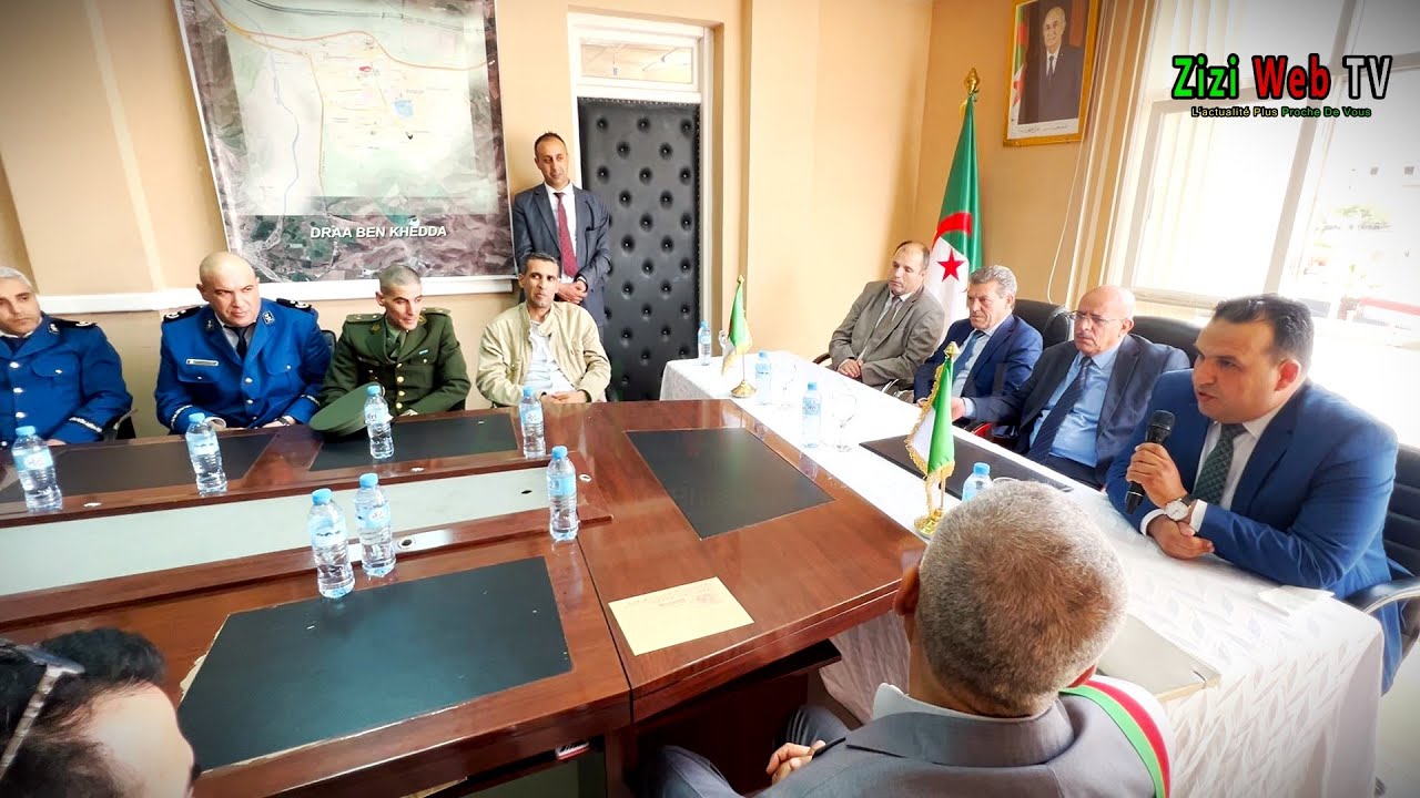 Installation Du Nouveau Chef De Daïra De Draa Ben Khedda à Tizi-Ouzou … Les Détails …