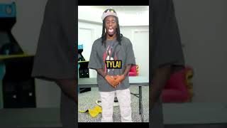 Kai Cenat Does The Water Dance With Tyla 🤣 #streamer #popular #funny