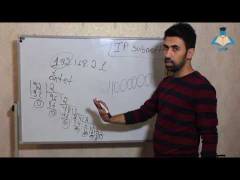 IP-nin alt şəbəkələrə bölünməsi (IP Subnetting)