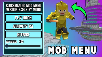 Blockman Go Mod menu Latest Version By Mohg BG