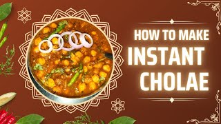 Pressure Cooker में बनाएं Restaurant Style CHOLE