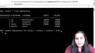 SQL  -Modifying Relations and their Data