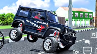 Offroad X Multiplayer Gameplay | 4x4 Car vs Deep Mud Game | New Bussid Map Mod Game #game #gameplay screenshot 3
