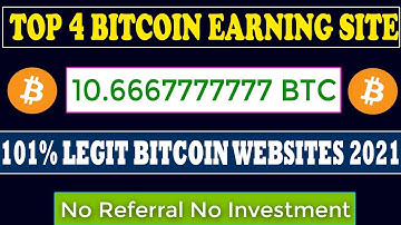 Best Bitcoin Mining Website । BTC Cloud Mining । No Investment 2021