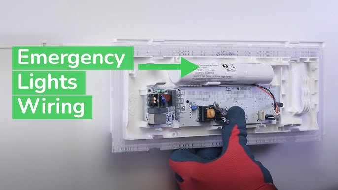 Global Industrial™ 2 Head Round LED Emergency Light w/ Adjustable Optics,  Ni-Cad Battery Backup