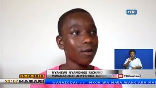 #TBC1: HUYU HAPA MWANAFUNZI BORA KITAIFA MITIHANI DARASA LA SABA 2019
