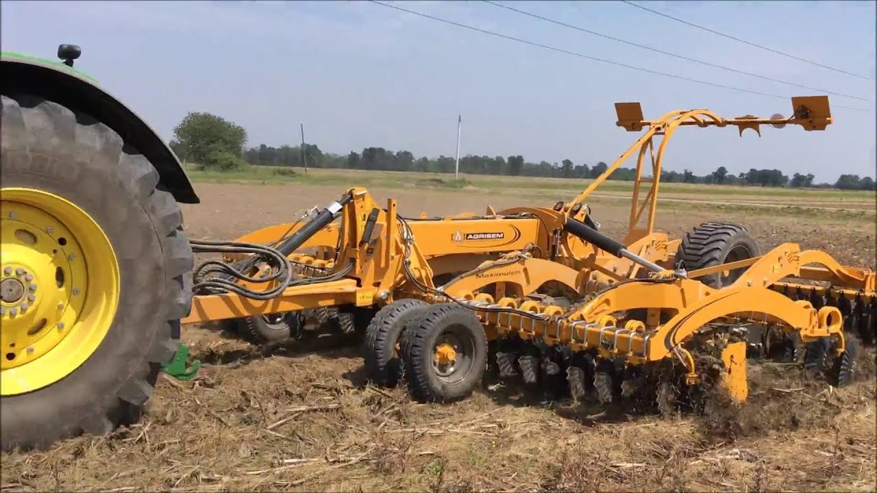 Agrisem Maximulch 6 m - Decompattamento e minima lavorazione.