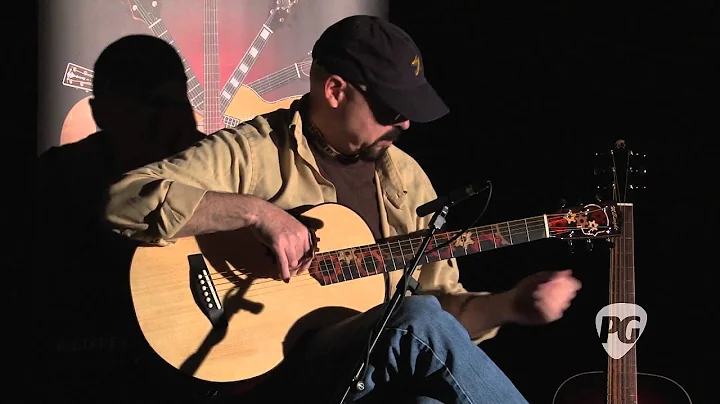 Montreal Guitar Show '10 - Tim McKnight Guitars pl...