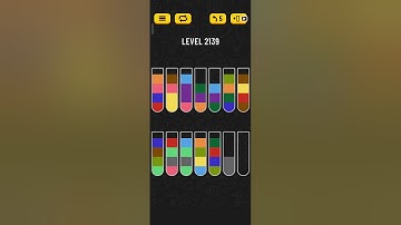 Water sort puzzle level 2139