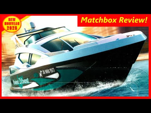 Miniature Matchbox 1/64 Bateau Coast 2 Coast – Modèle Réduit Collection