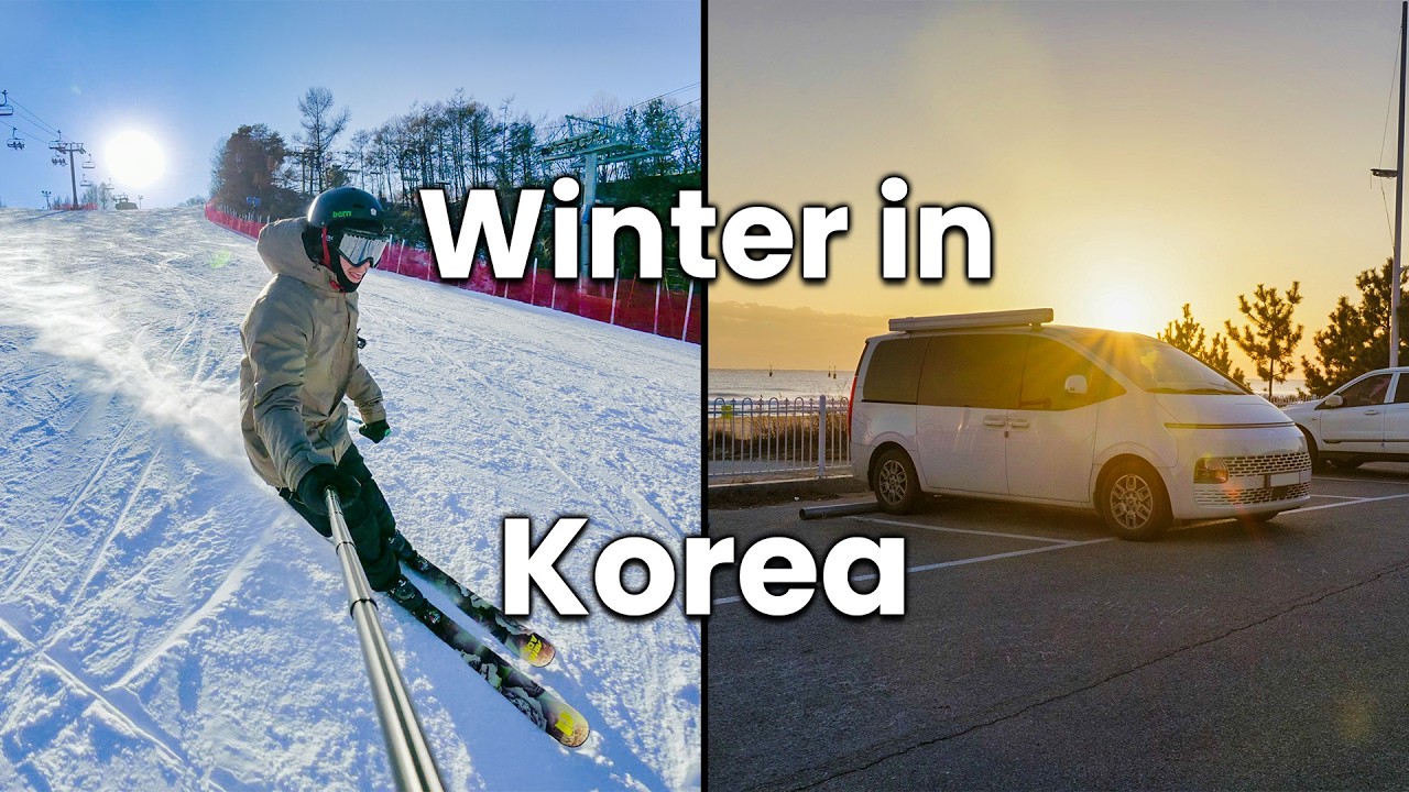 Winter in Korea 🇰🇷 Ski Resorts, Temples & the East Coast
