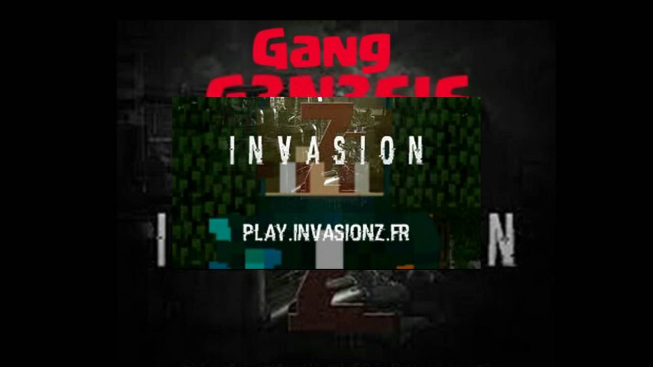 Présentation minecraft InvazionZ sur ma chaine !!