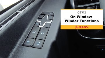 Sany crane video STC250V5 Window Winder Functions