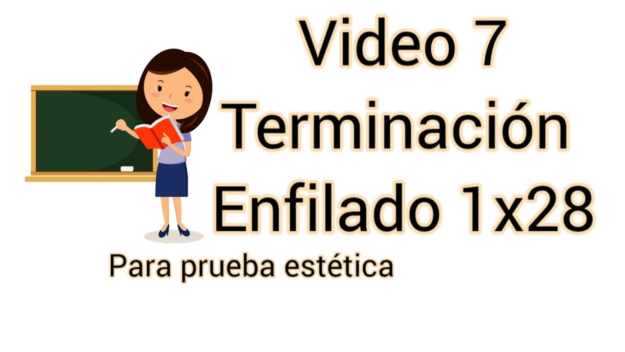 Curso Protesis totales.  Enfilado Dental 1x28. Video 7