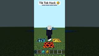 Minecraft Tik Tok Hack 🤣 #viral #minecraft #gameskhelkarpaisekai #shortfeed #gaming