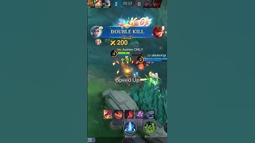 AAMON vsv Yin Damage Hacker One Shot subscribe to channel #mlbb #shotrs #aamon