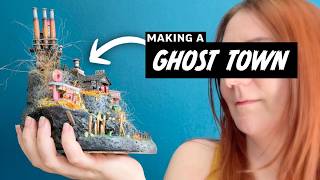 Haunted Ghost Town! - DIY Miniatures