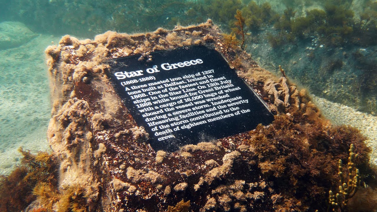 Shore Diving at the 125 Year Old Wreck of the Star of Greece