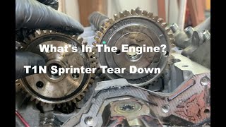 Looking Inside T1N Sprinter Engine Doing Head Gasket Repair