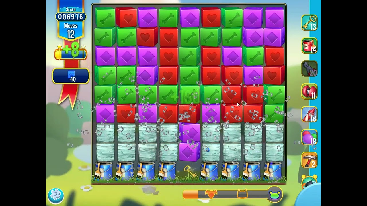 Pet Rescue Saga level 5018 no boosters | PuzzledCubes.site