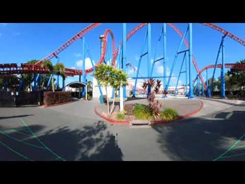 Parque de Diversões Movie World em 360° de Gold Coast - Australia - Parte 4
