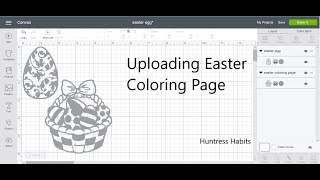 Upload Easter Coloring Page