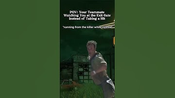 POV: Your Teammate Watching You at the Exit Gate Instead of Taking a Hit