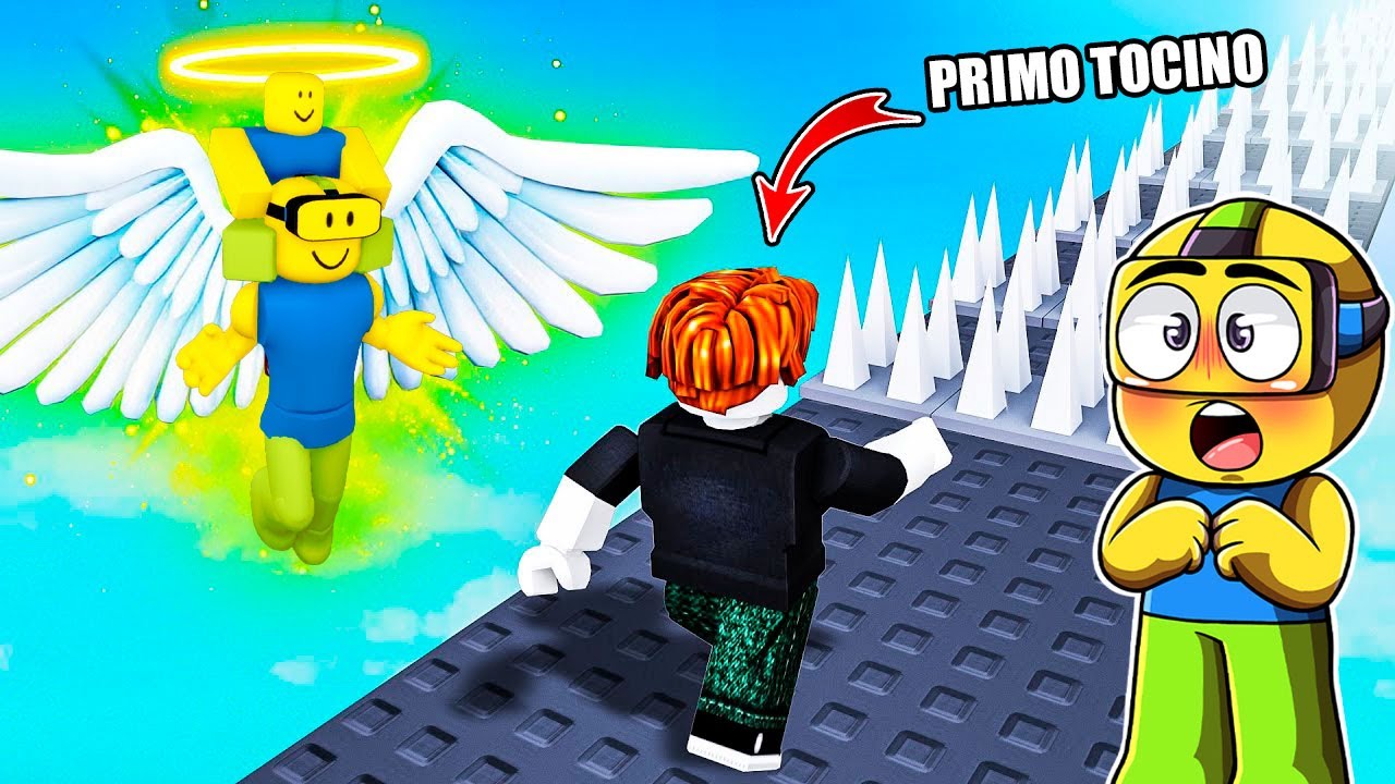 ME CONVIERTO EN EL ANGEL GUARDIAN DEL PRIMO TOCINO en Roblox