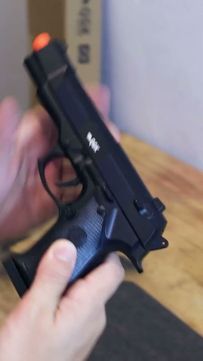 Pistola De Airsoft Spring Full Metal Sp92t 6mm Qgk