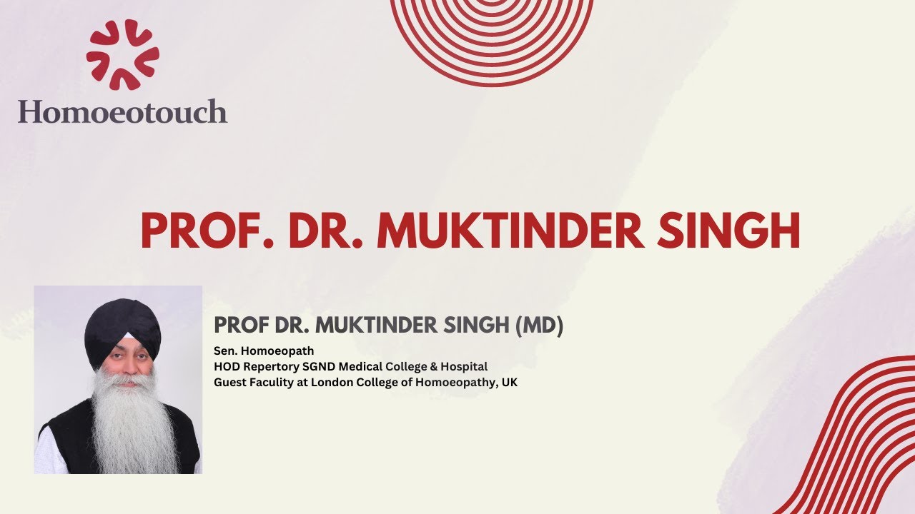 Prof  Dr  Muktinder Singh