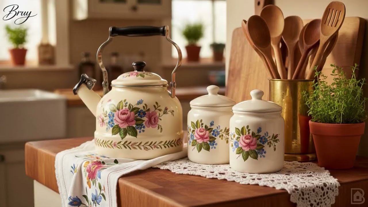 Cozy Vintage Kitchen Ideas 🏡 Cottage Core Decor Inspiration | Farmhouse Style