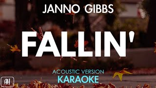 Janno Gibbs - Fallin' (Karaoke/Acoustic Instrumental)