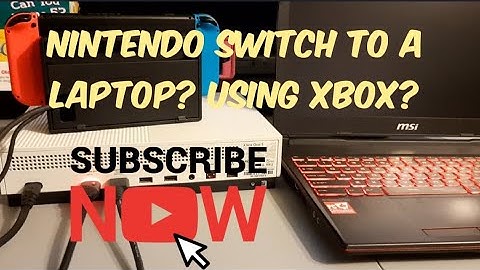 Playing Nintendo Switch to a laptop without capture card