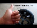 How to tell real TE37s from fake ones!
