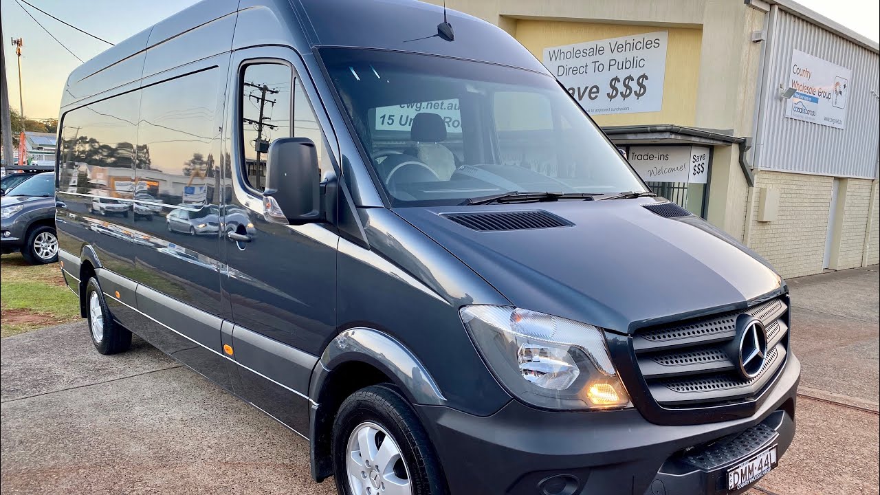 Mercedes Sprinter Van 313cdi Lwb High Roof Youtube