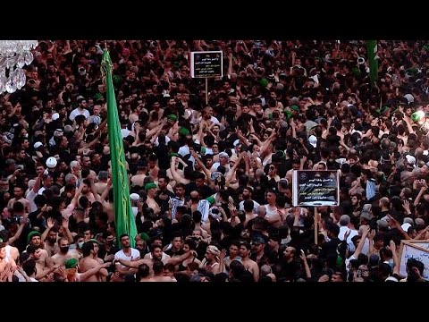 Pilgrims commemorate Arbaeen in Karbala