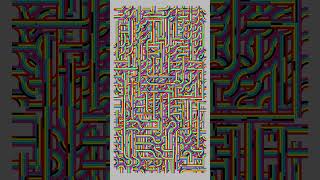 Spectral Cohesions #generative #pattern #loop #bauhaus