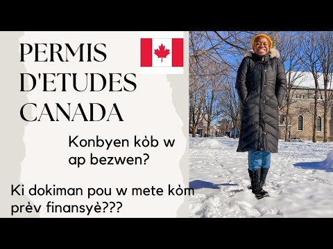 Pèmi Etid Canada - Prèv finansè | Men Kòman pou w ranje dokiman prèv finansyè yo|