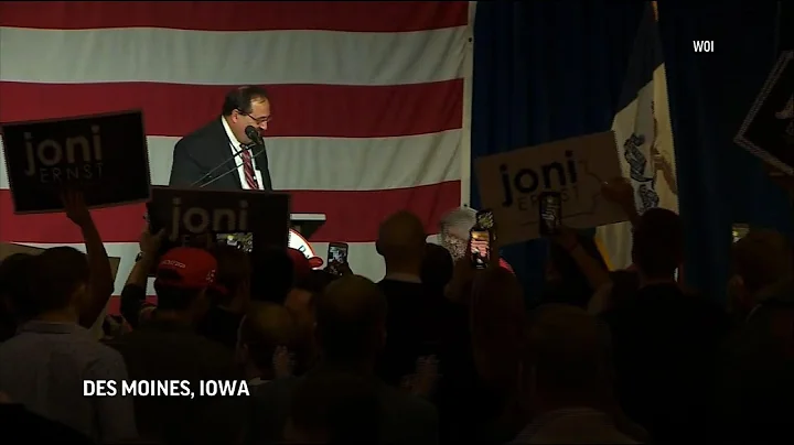 Iowa re-elects Republican Senator Joni Ernst