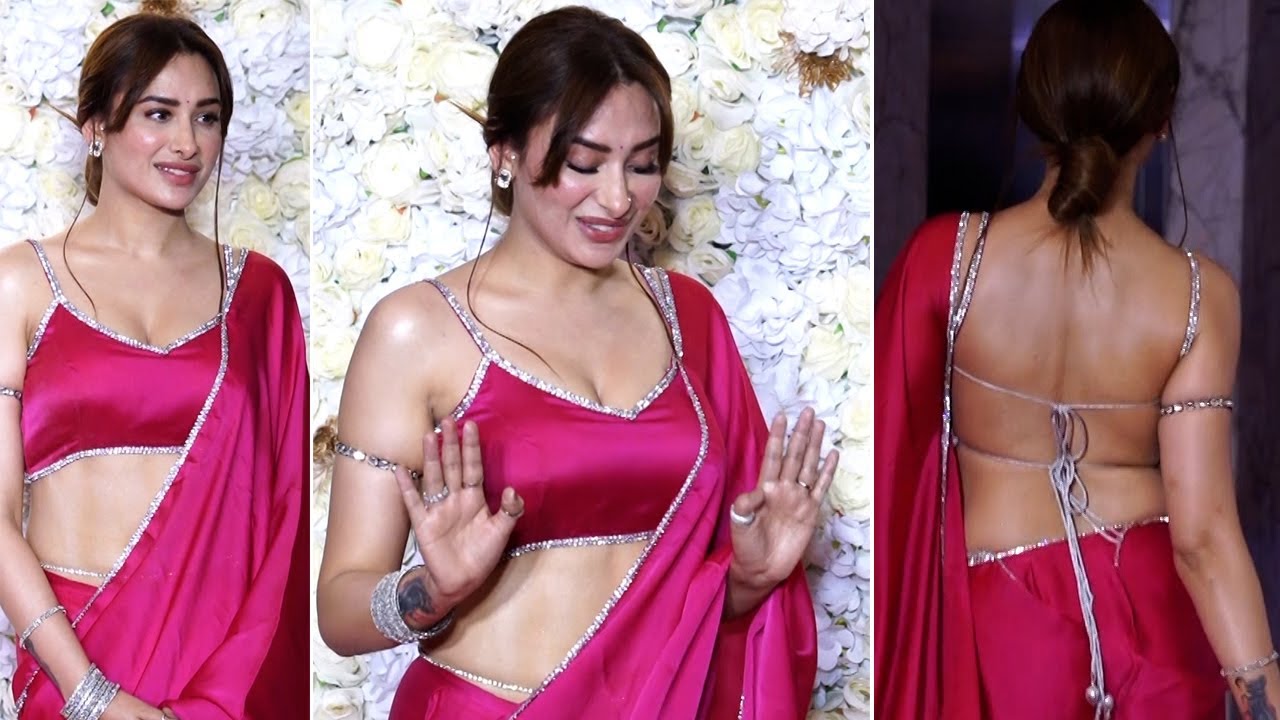 Mahira Sharma Shows Her Back Looks So Stunning As she Attend T-Series Diwali Bash 😍🔥 | MS shorts